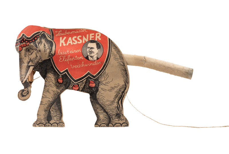Alois Kassner. Vanishing Elephant Moveable Souvenir. 