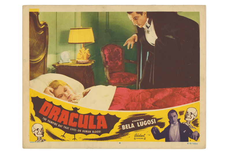 Dracula. Realart, R-1951. Lobby card.