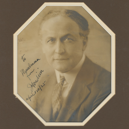 Houdiniana & Magic Memorabilia
