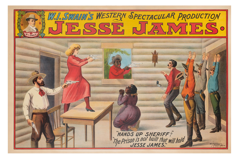 W.I. Swain’s Western Spectacular Production Jesse James.